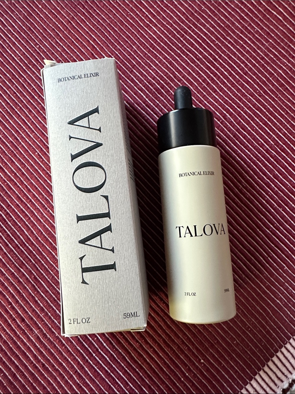 NIB Talova Botanical Elixir Serum